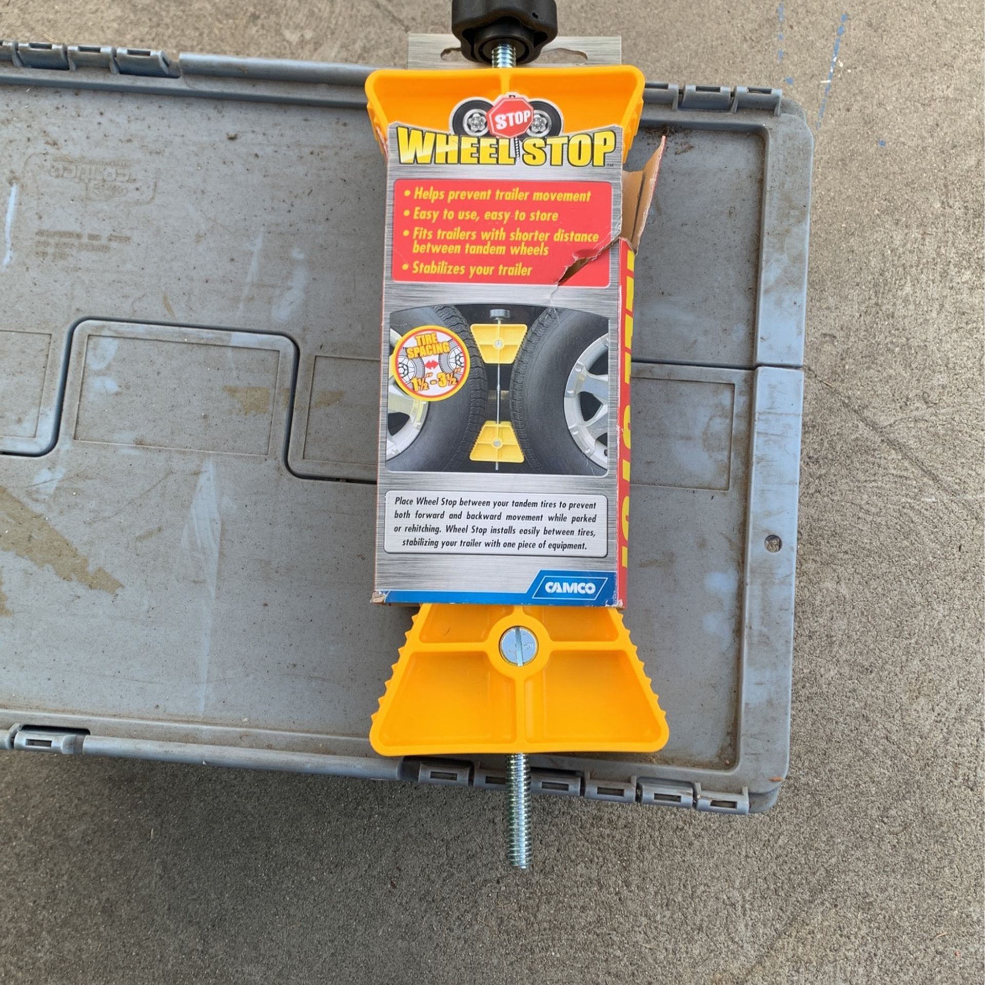 Trailer Wheel Stop