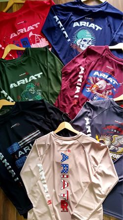 Ariat FR Long Sleeve Shirts – Lot of 7