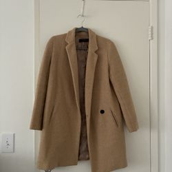 Zara XS tan Coat 
