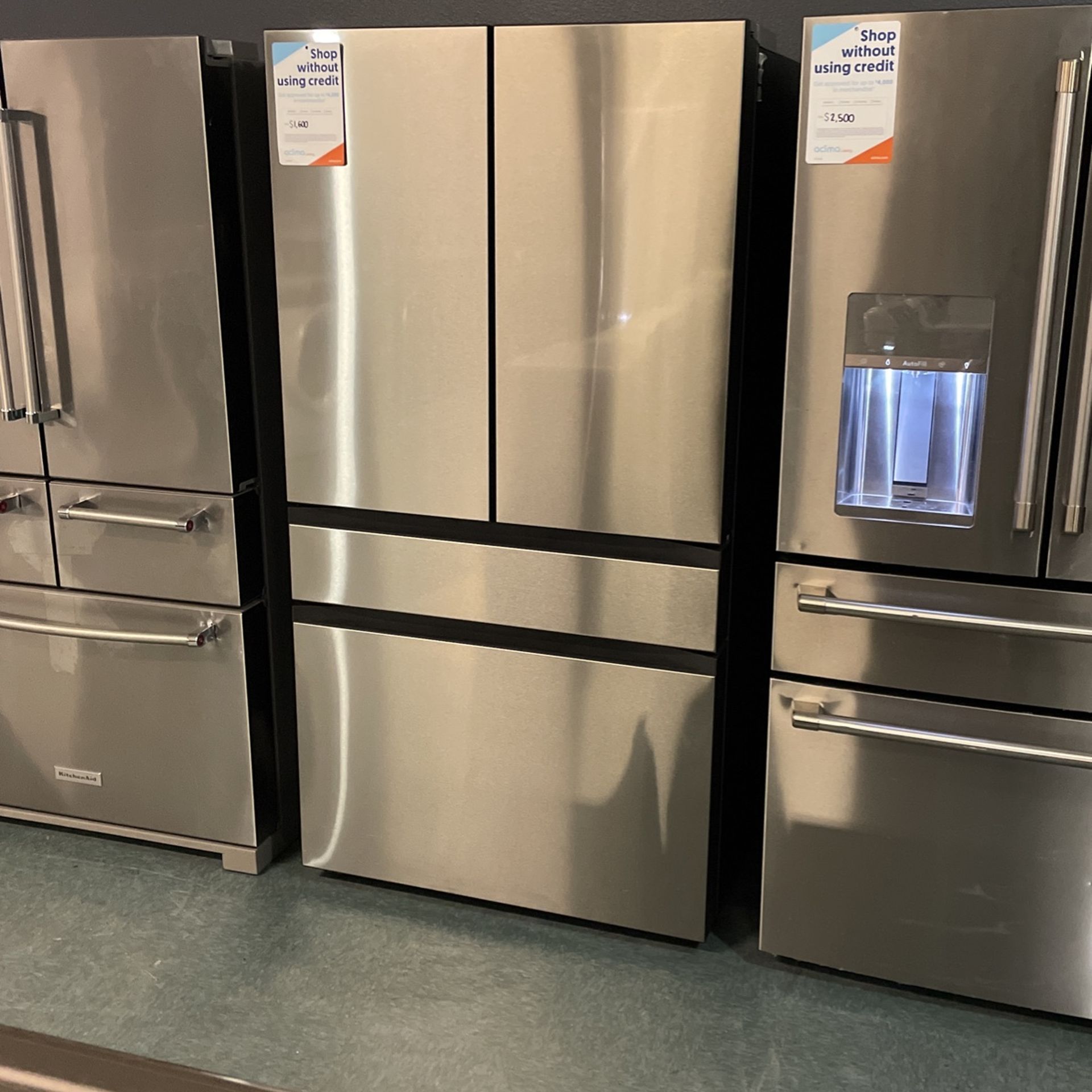 Samsung Bespoke Four Door Refrigerator Counter Depth‼️