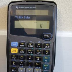 Texas Instruments TI-36X Solar Scientific Calculator