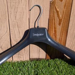 Saint Laurent (YSL) Large Wide Shoulder Plastic Jacket/Shirt Hanger - 18" x 12" x 3" 