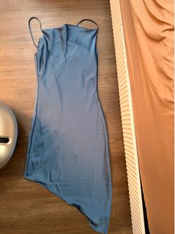 Blue dress