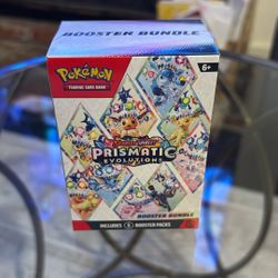 Pokemon TCG Prismatic Evolutions Booster Bundle