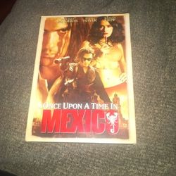 Once Upon A Time In Mexico Starring Antonio Banderas Salma Hayek Johnny Depp