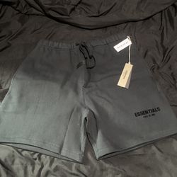 Essentials Fear Of God Shorts Black ( M ) 