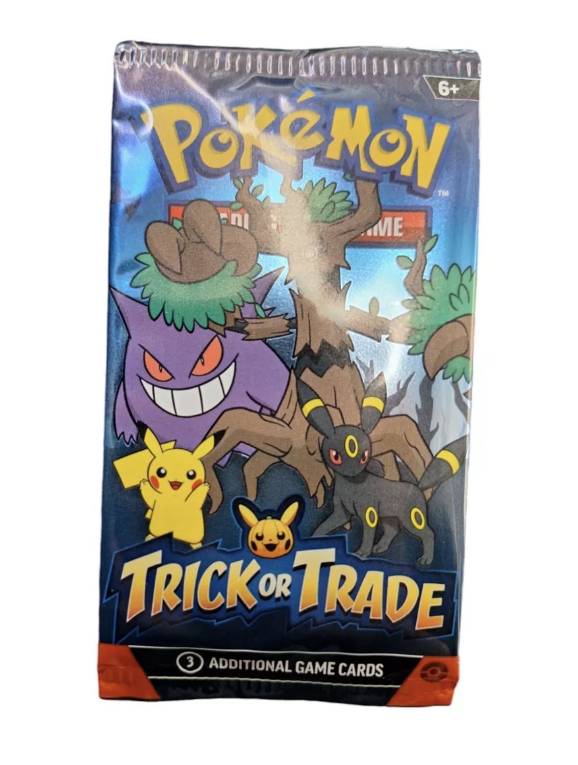 Pokémon Trick or Trade 2024 Booster Pack - Contains 3 Trading Cards