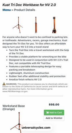 Kuat Tri Doc Workbase for NV 2.0