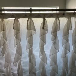 Ruffle Shower Curtain