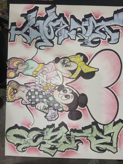 Custom poster art and invatations and can do custom flyers