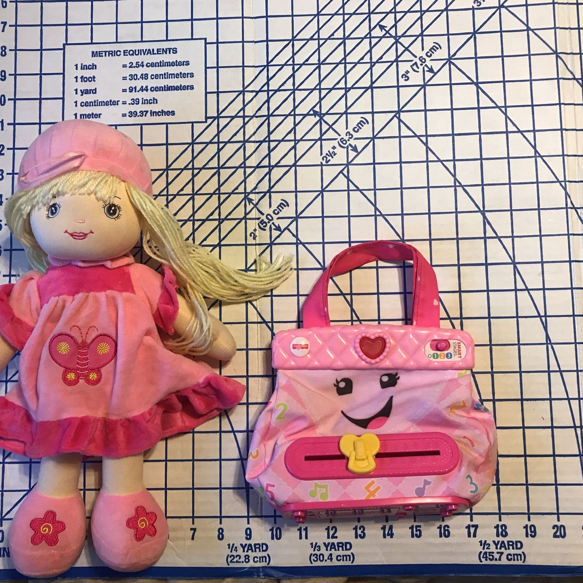 Rag Doll And Smart Stages Purse
