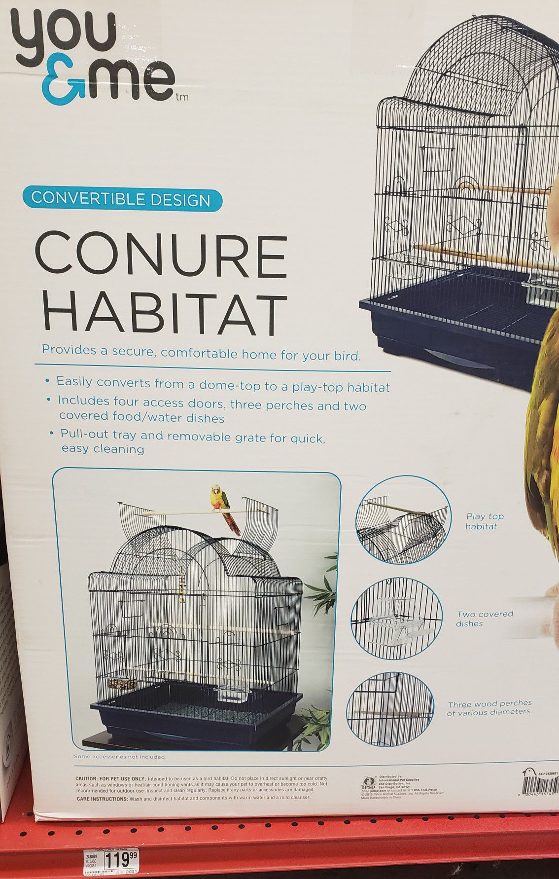 ♡Pending♡ Like New Spotless Bird Cage Was $119
