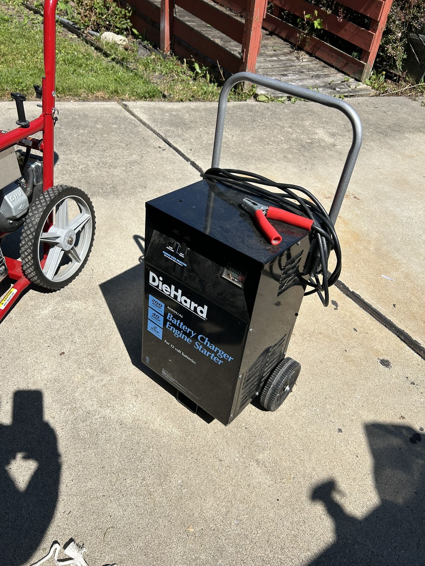 Die hard battery charger