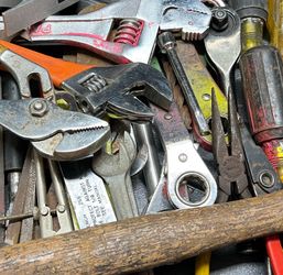 Old tools 🧰 with case