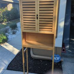 Bamboo Bathroom Organizer For Over The Toilet 