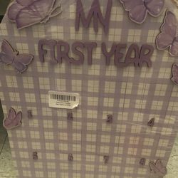 New Baby’s First Year Board Girl 