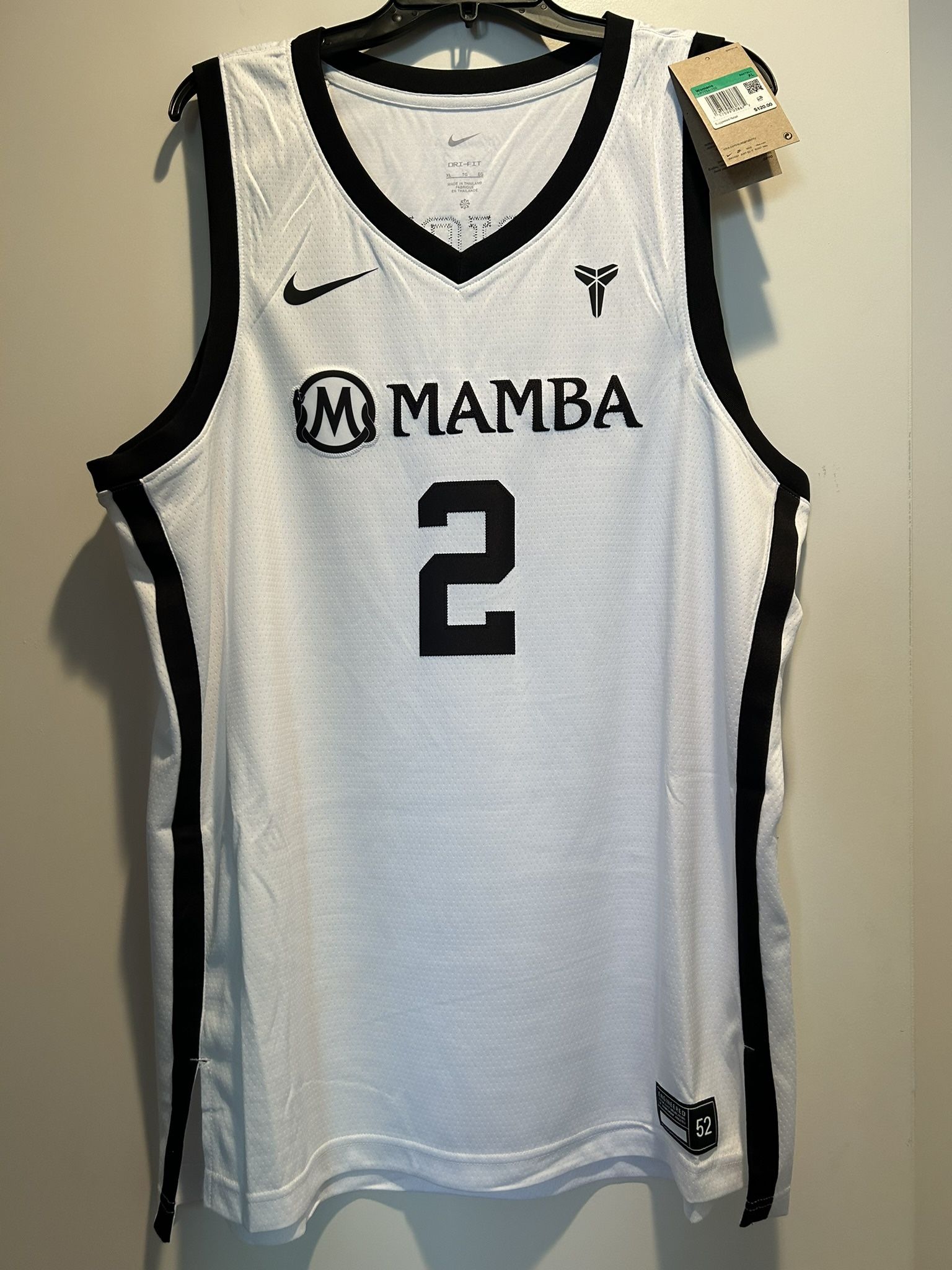 Nike Kobe Bryant Gigi Black Mamba Lakers Mambacita Jersey Size Men’s XL 