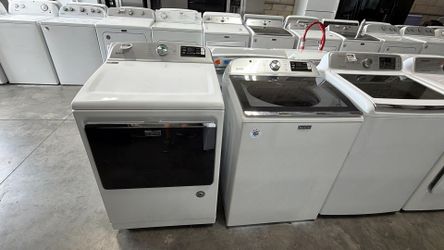 Washer and dryer large capacity