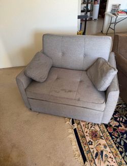 Free Grey Adjustable Couch