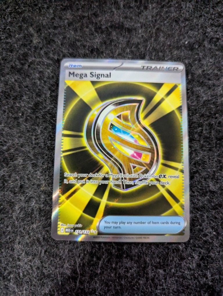Mega Signal Ultra Rare Pokemon Card