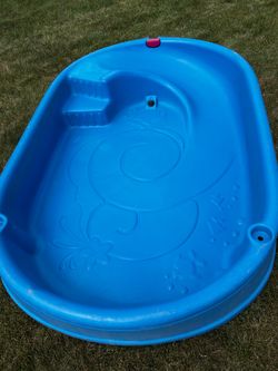 Little tykes blue pool
