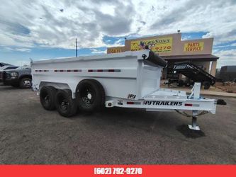 2026 Pj Trailers 14X83 Tandem Axle, 15,400 Gvwr, Low Pro Dump, 36"" Sides, 14 Ply Tires