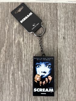 Scream Horror Keychain