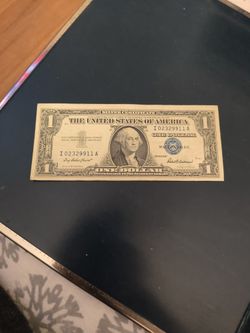 1957 Silver Certificate 