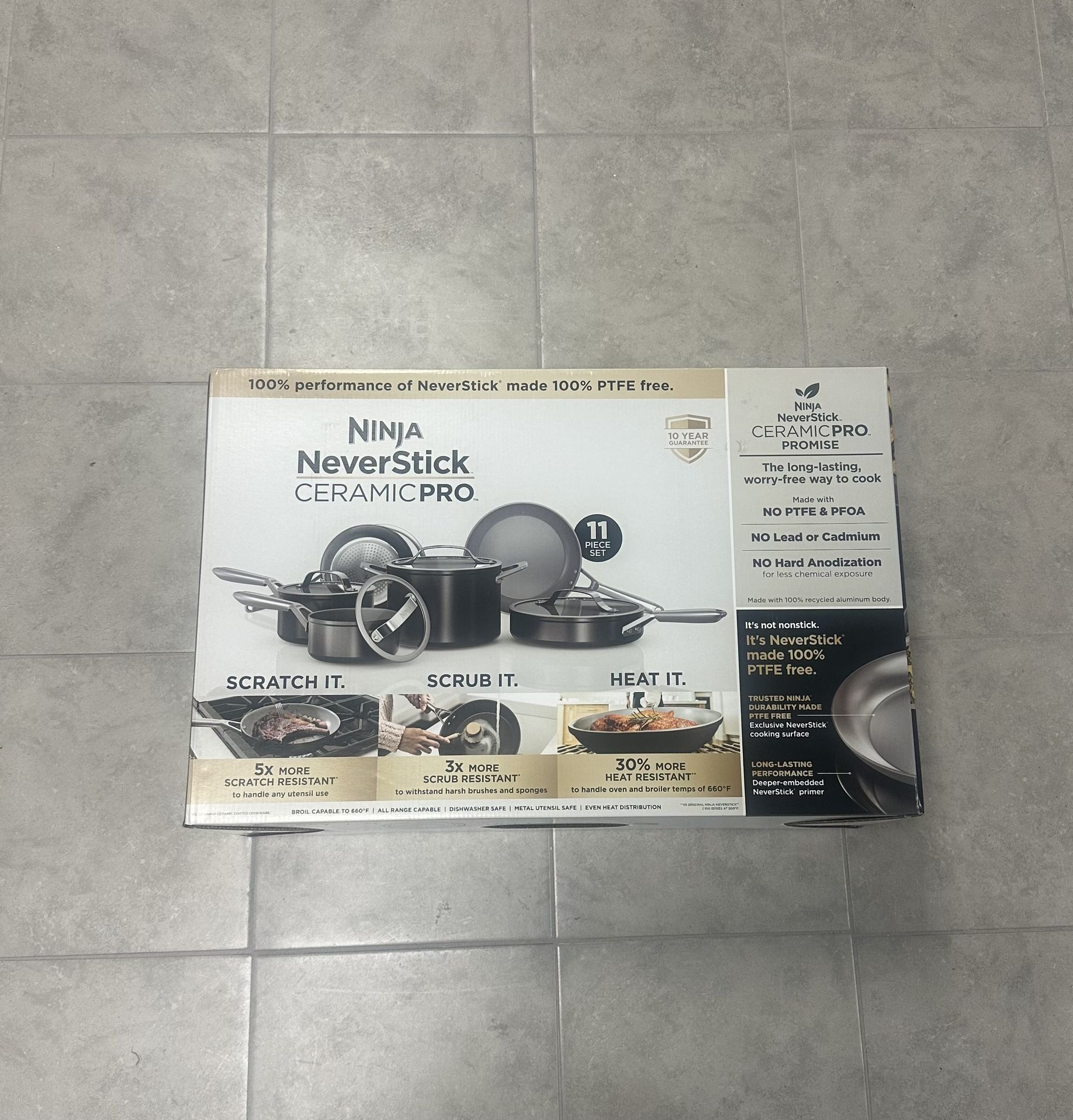 Ninja NeverStick CERAMICPRO Pan & Pot Set 11 Piece Set