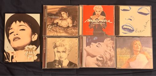 Madonna CD & DVD Lot – Immaculate Collection, Erotica, True Blue + More
