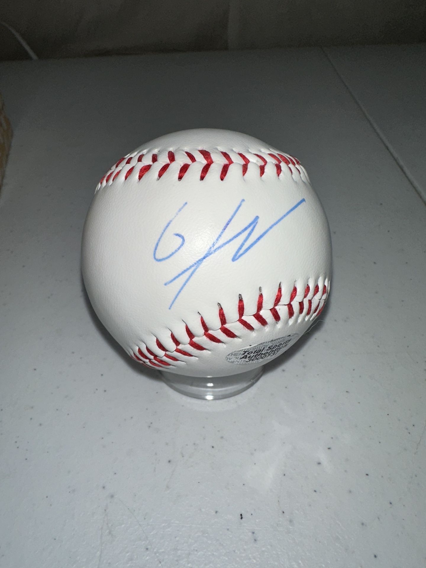 GUNNAR HENDERSON SIGNED RAWLINGS AUTOGRAPHED BALTIMORE ORIOLES BASEBALL W/COA677
