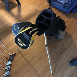 King Cobra Golf Clubs w/ Cleveland Wedges And Ping Hoffer Bag
