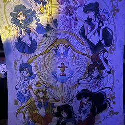 Sailor Moon Poster  (FREEE‼️‼️‼️) 