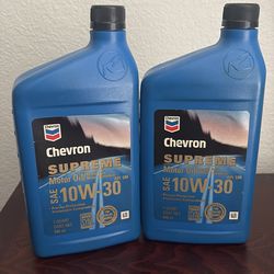 2 unopened never used 10w-30 quarts