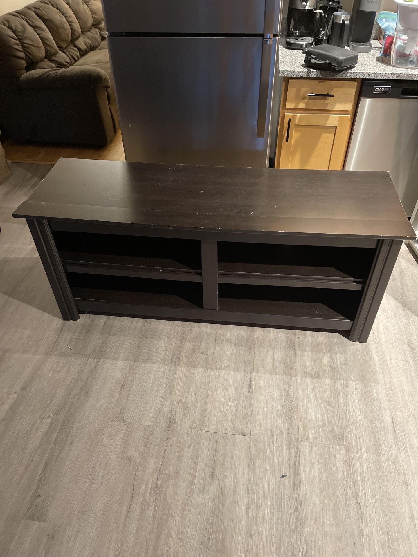 Dark Wood TV Stand / Media Console