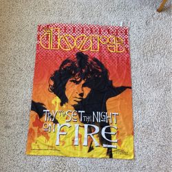 Jim Morrison/Doors Fabric Banner