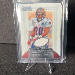 Ronde Barber All-Star Jersey Patch Card