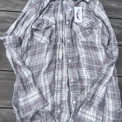 Jessica simpson flannel shirt.