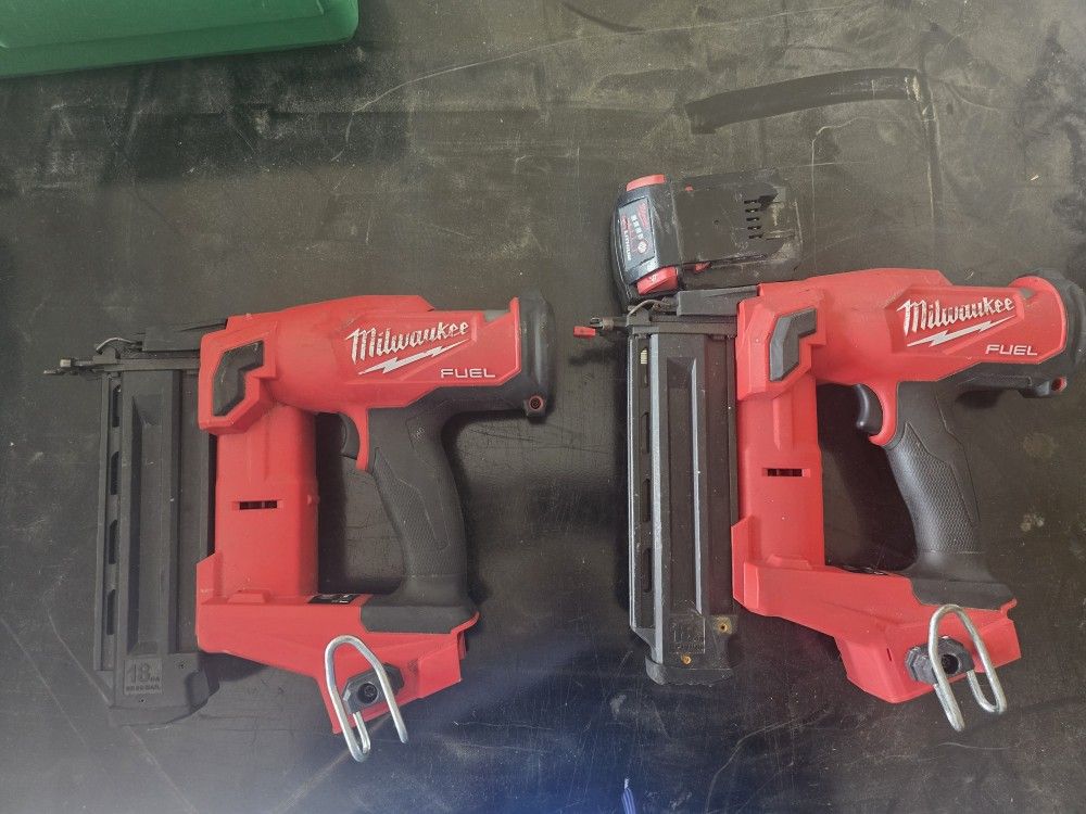 Milwaukee M18 Fuel 18 Gauge Brad Nailer