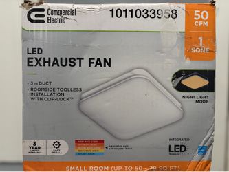 Commercial Electric 50CFM Bath Exhaust Fan