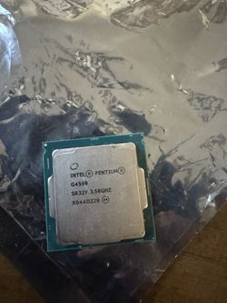 Intel Pentium G4560 3.5GHz CPU ā Untested