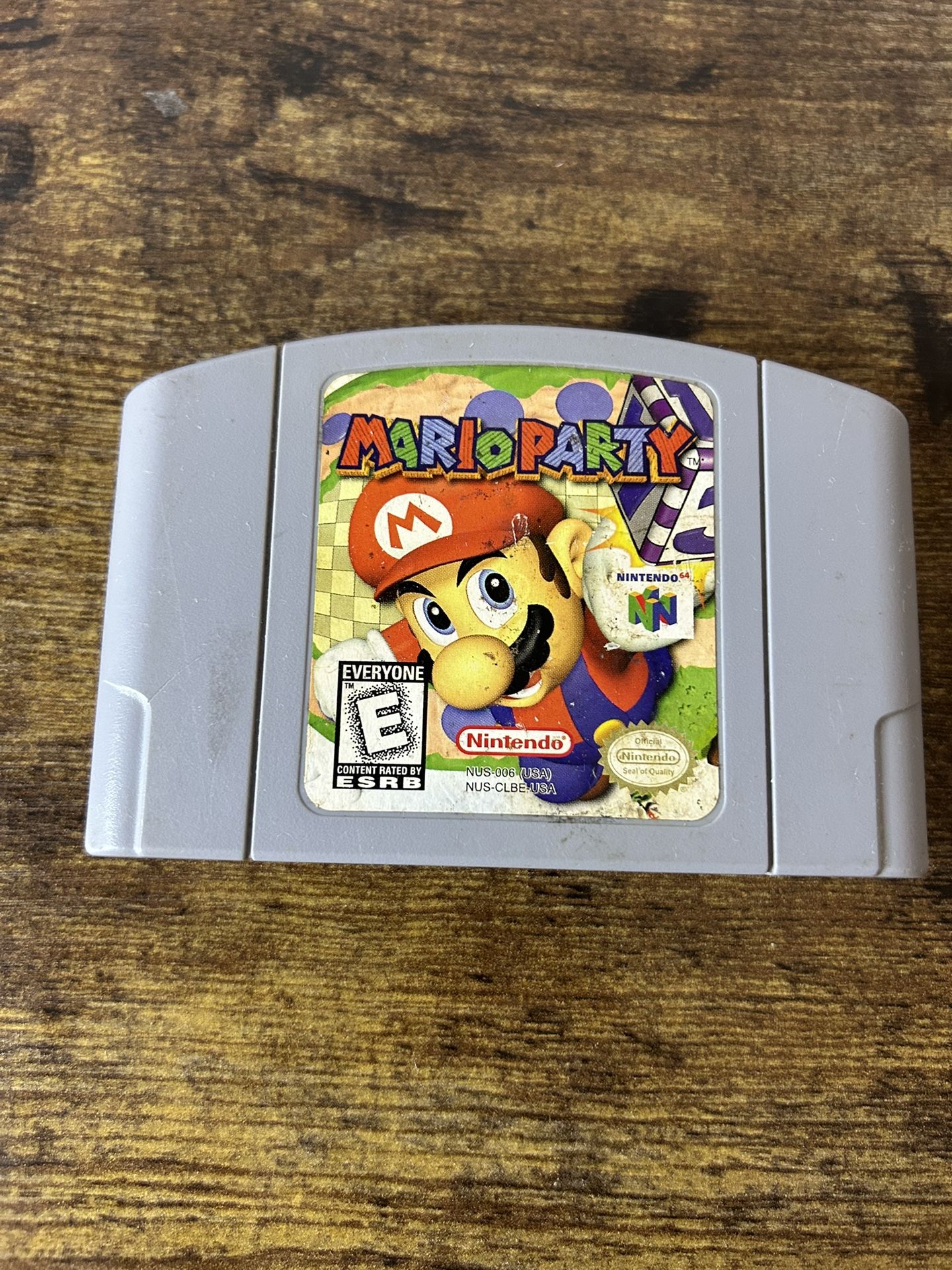 🎮 Mario Party N64 Cartridge – Classic Multiplayer Fun! 🎉