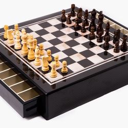 Bey Berk mother of pearl chess set