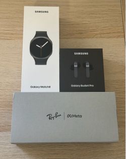 Samsung Galaxy Watch8, Galaxy Buds4 Pro & Ray-Ban Meta Bundle