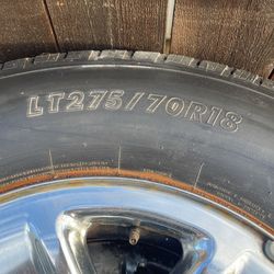 8 Lug Truck Tires With Rims Set Of 4