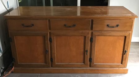 Solid wood drawer