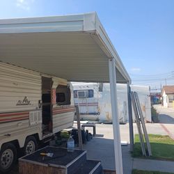 Awning For A Travel Trailer