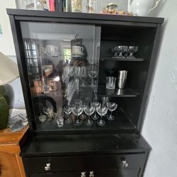 Dark China Cabinet