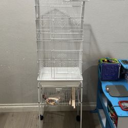 Bird Cage with Extras