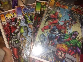 SPAWN WILDCATS 1-4 COVER & ART BY SCOTT CLARK SAL REGLA STORY ALAN MOORE 1996